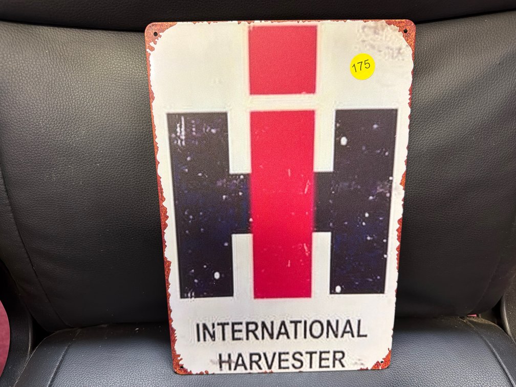 INTERNATIONAL HARVESTER SIGN