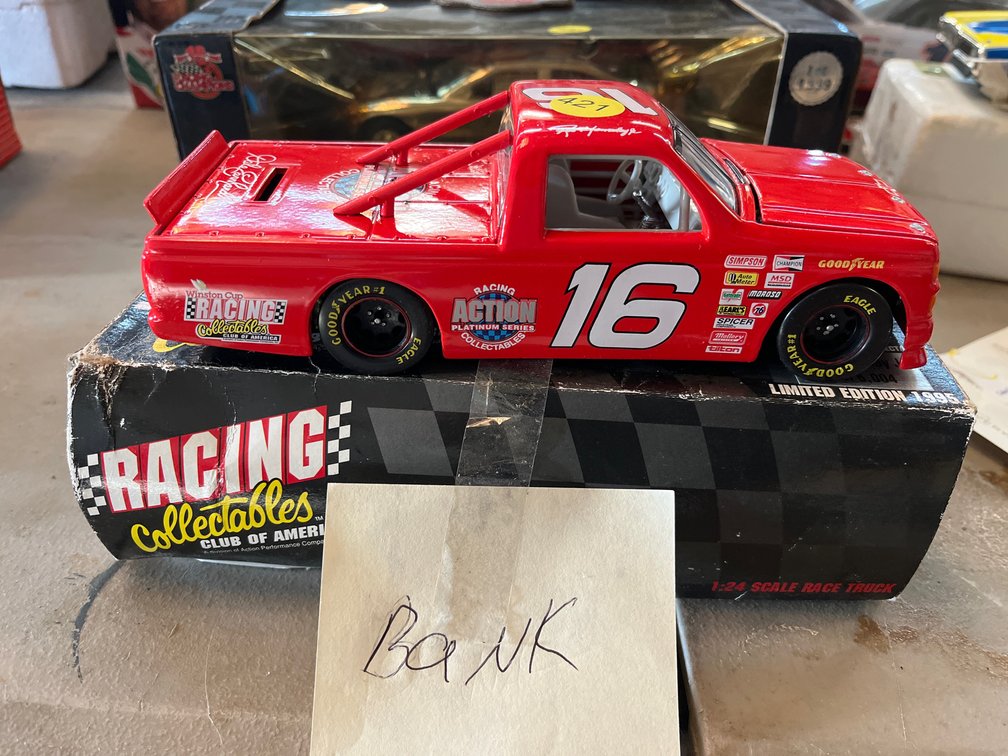 RON HORNADAY DR RACING TRUCK BANK