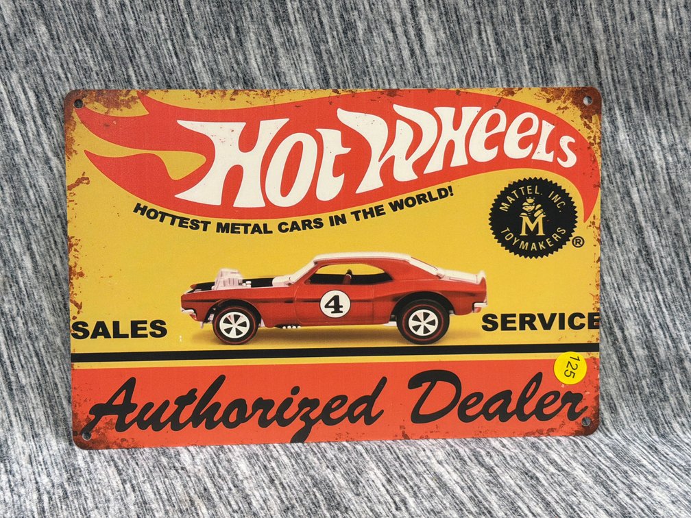 HOT WHEELS SIGN