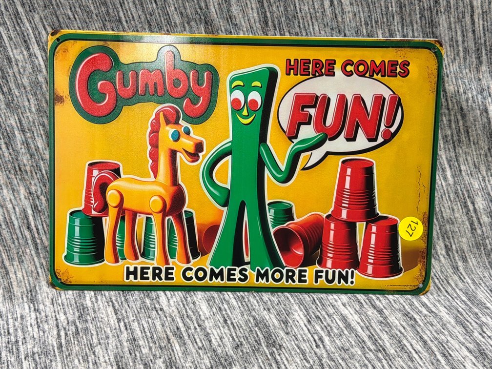 GUMBY SIGN