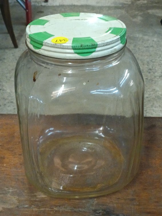 GLASS JAR