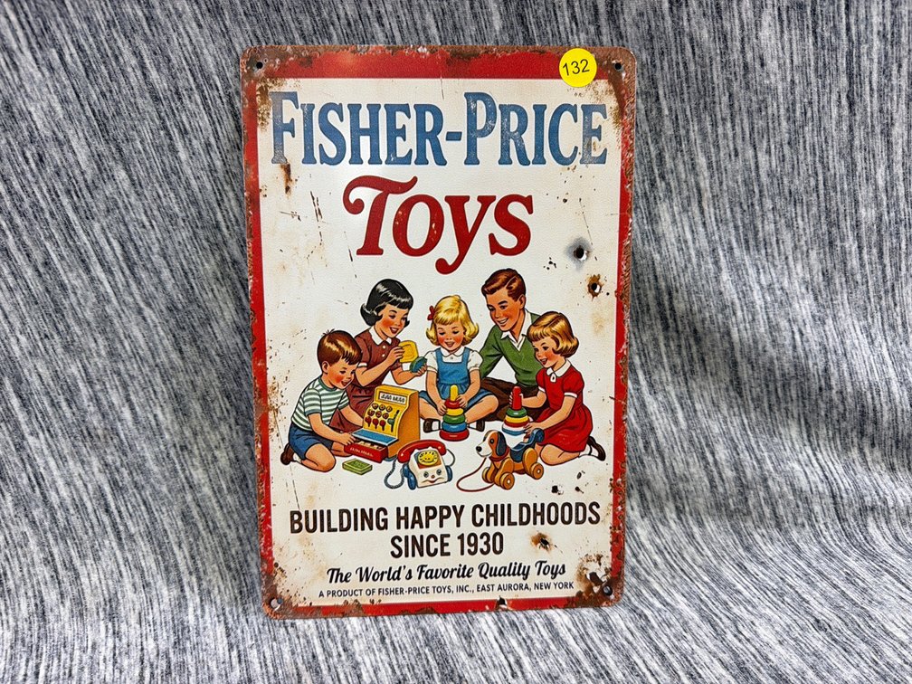 FISHER PRICE SIGN