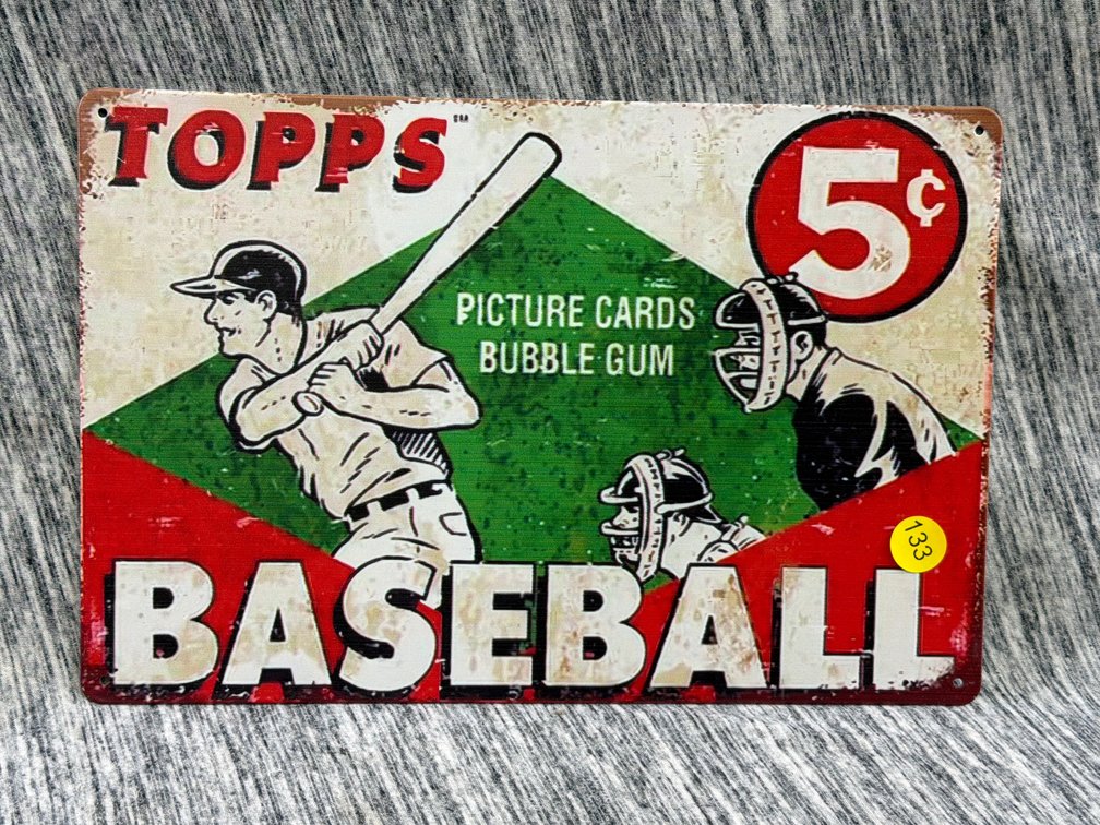 TOPPS BASEBALL SIGN