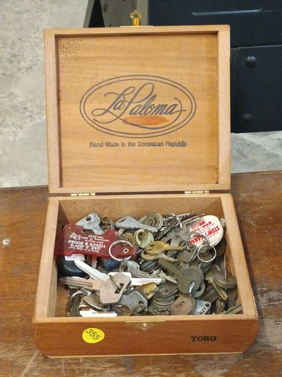 BOX OF KEYS
