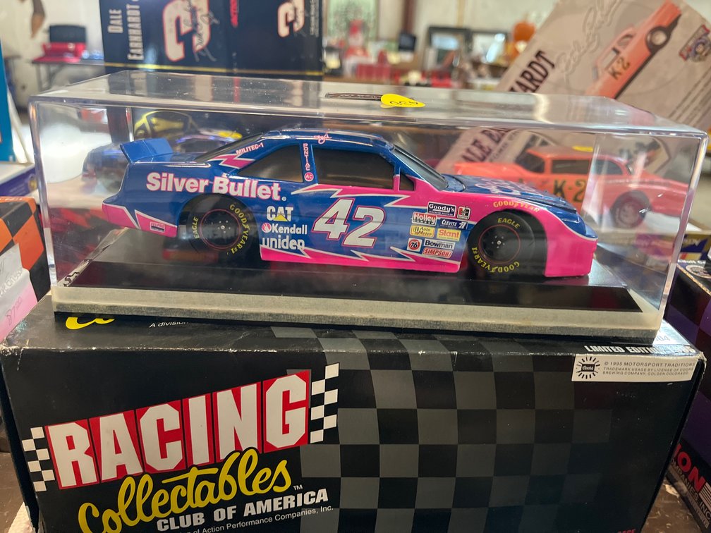 KYLE PETTY DIECAST STOCK CAR BANK