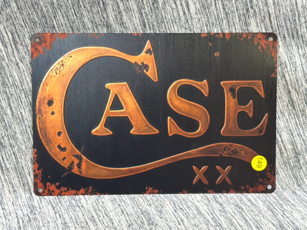 CASE XX SIGN