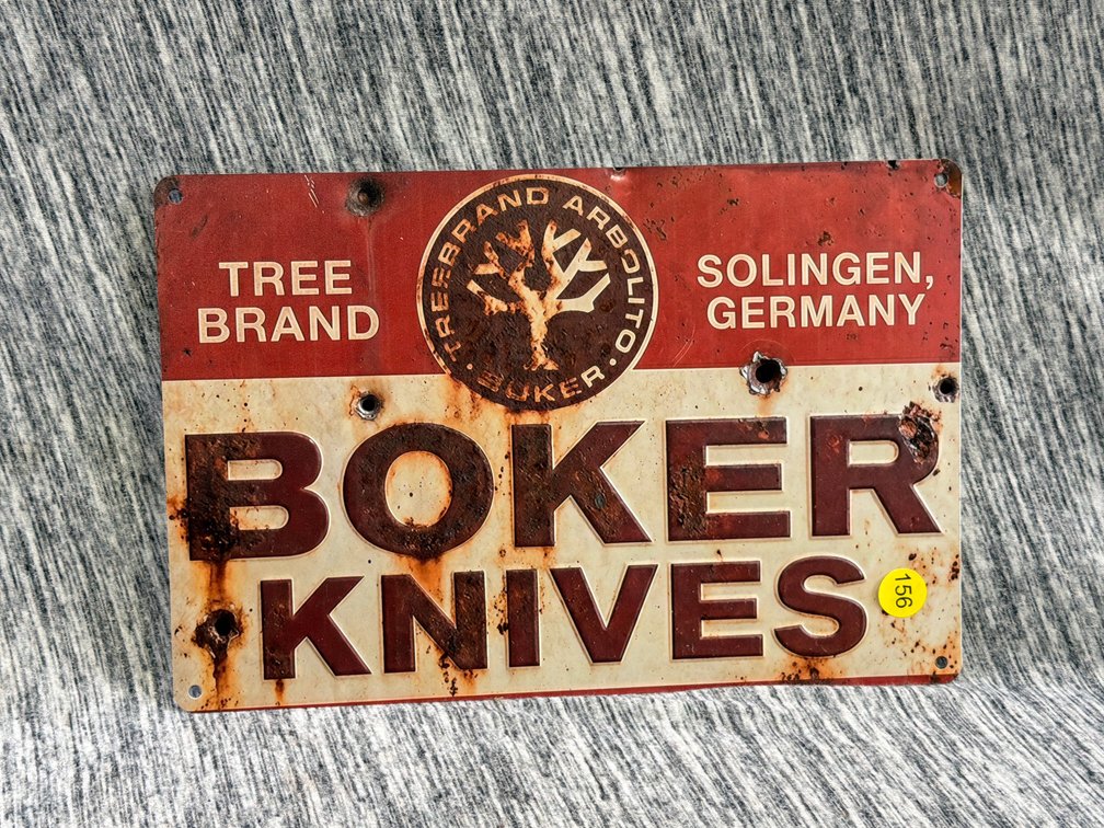 BOKER SIGN
