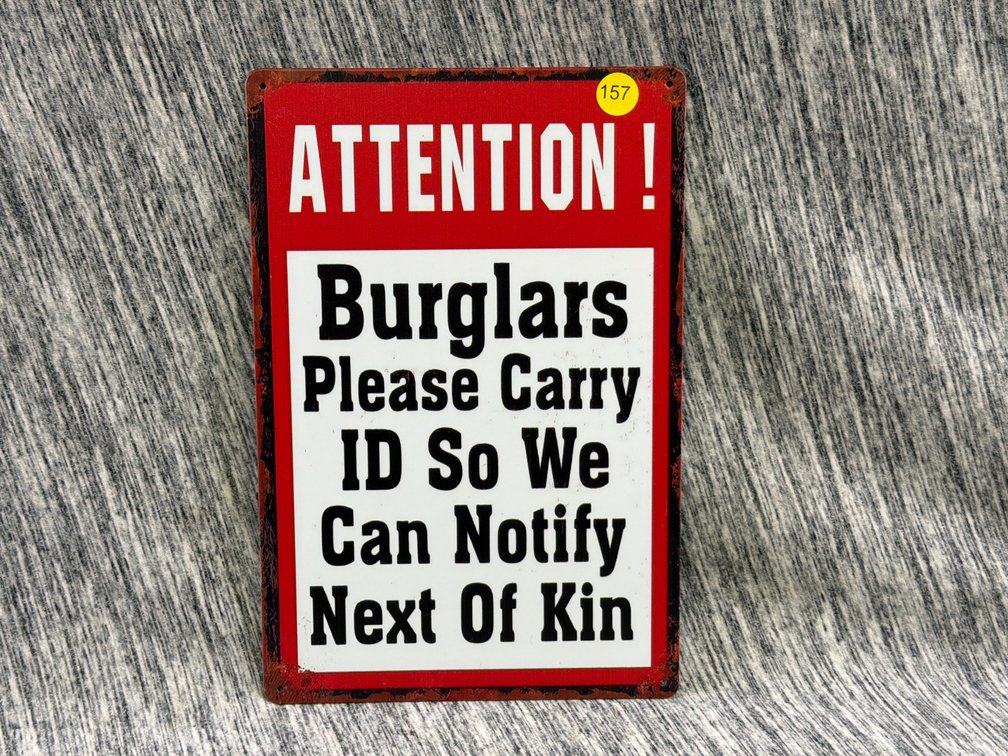 ATTENTION SIGN