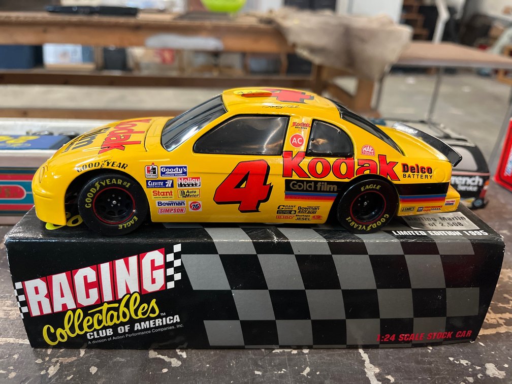 KODAK #4 STERLING MARTIN STOCK CAR BANK
