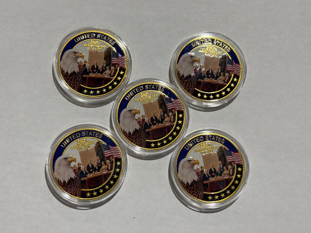 AMERICA 250TH ANNIVERSARY COINS
