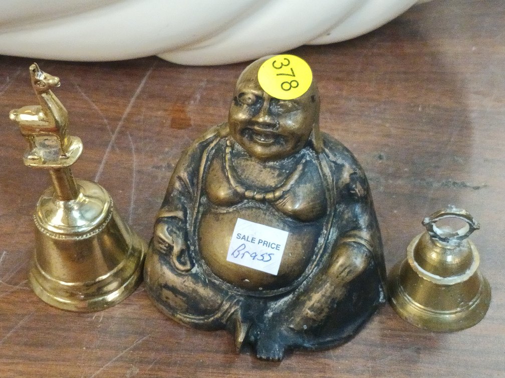 (3) BRASS ITEMS