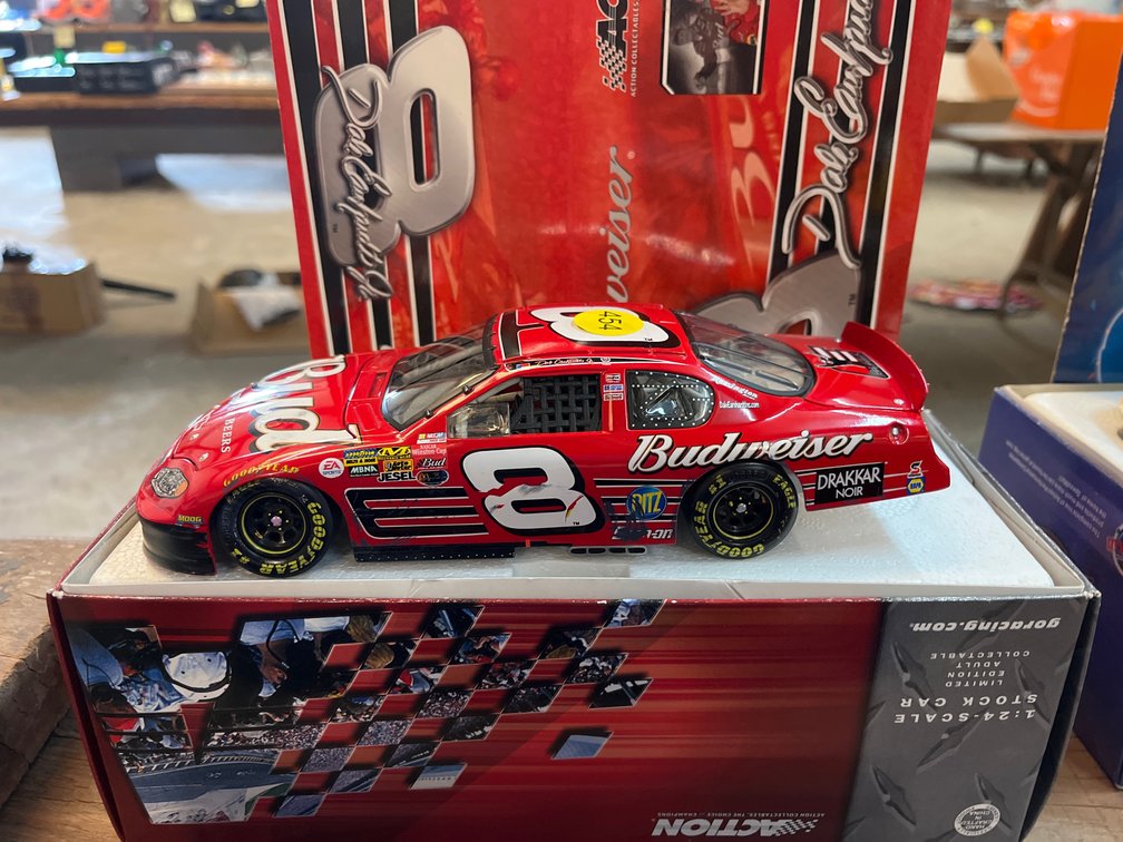 DALE JR #8 BUDWEISER STOCK CAR REPLICA