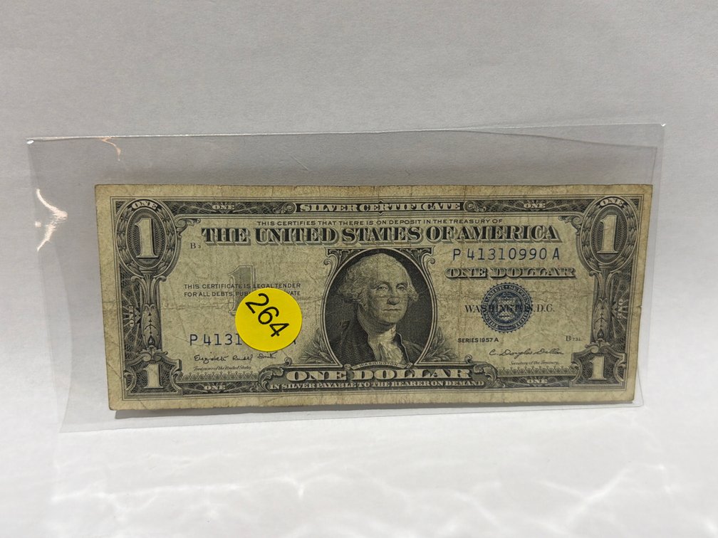 1957A $1 SILVER CERTIFICATE