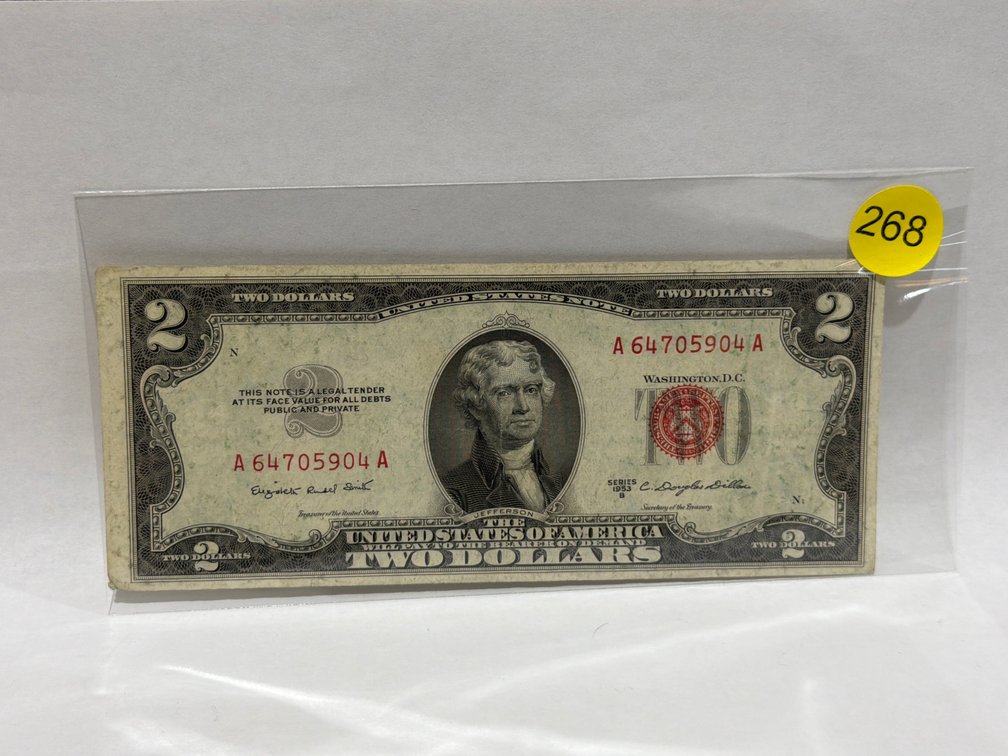 1953B $2 RED SEAL
