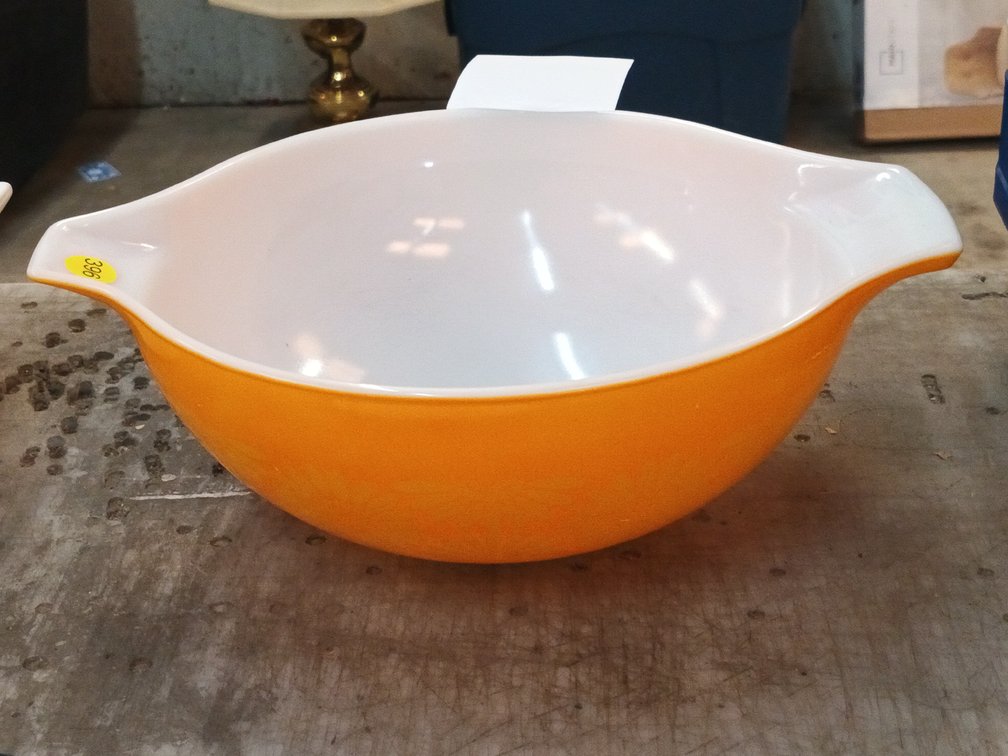 LARGE PYREX BOWL