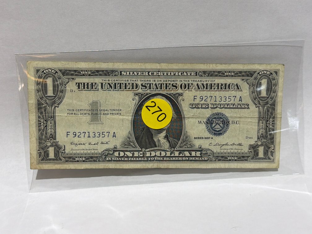 1957 $1 SILVER CERTIFICATE