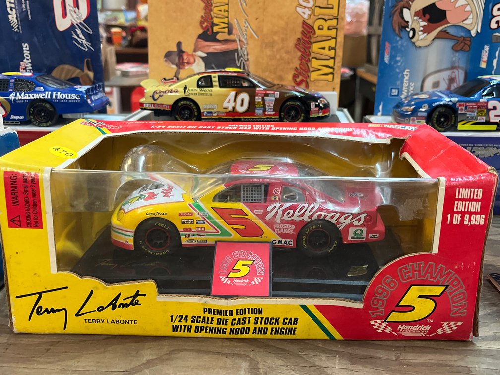 TERRY LABONTE #5 KELLOGGS CORNFLAKES STOCK CAR