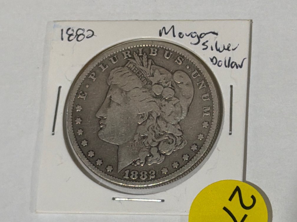 1882 MORGAN SILVER DOLLAR