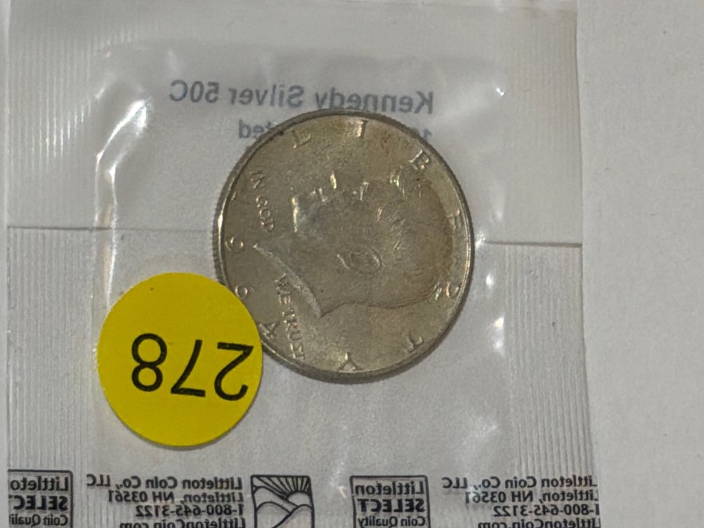 1964 KENNEDY SILVER HALF DOLLAR