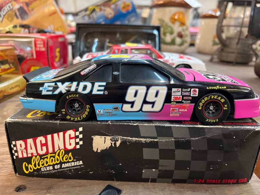 #99 JEFF BURTON EXIDE  STOCK CAR BANK