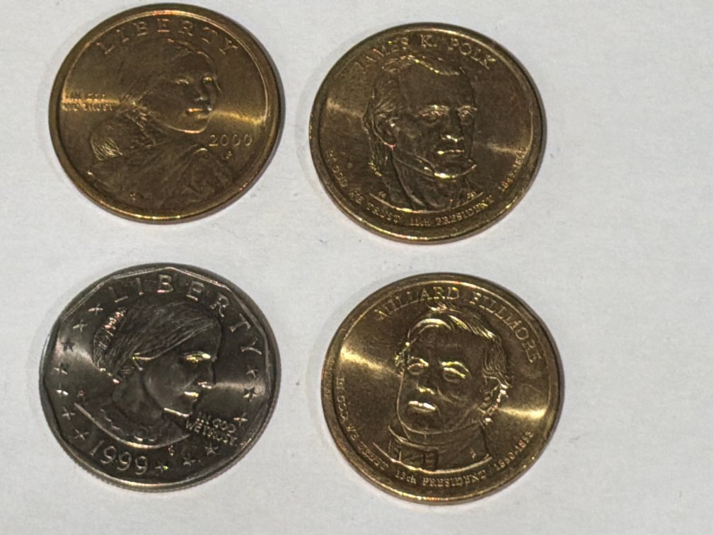 (4) DOLLAR COINS
