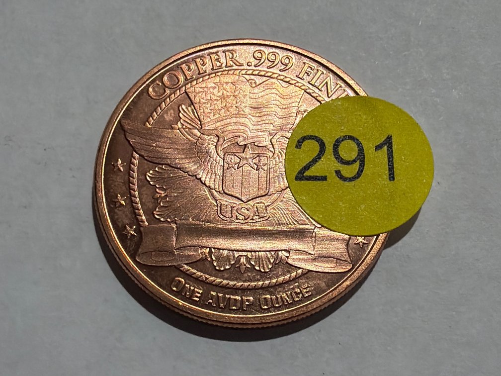 1 OZ COPPER ROUND