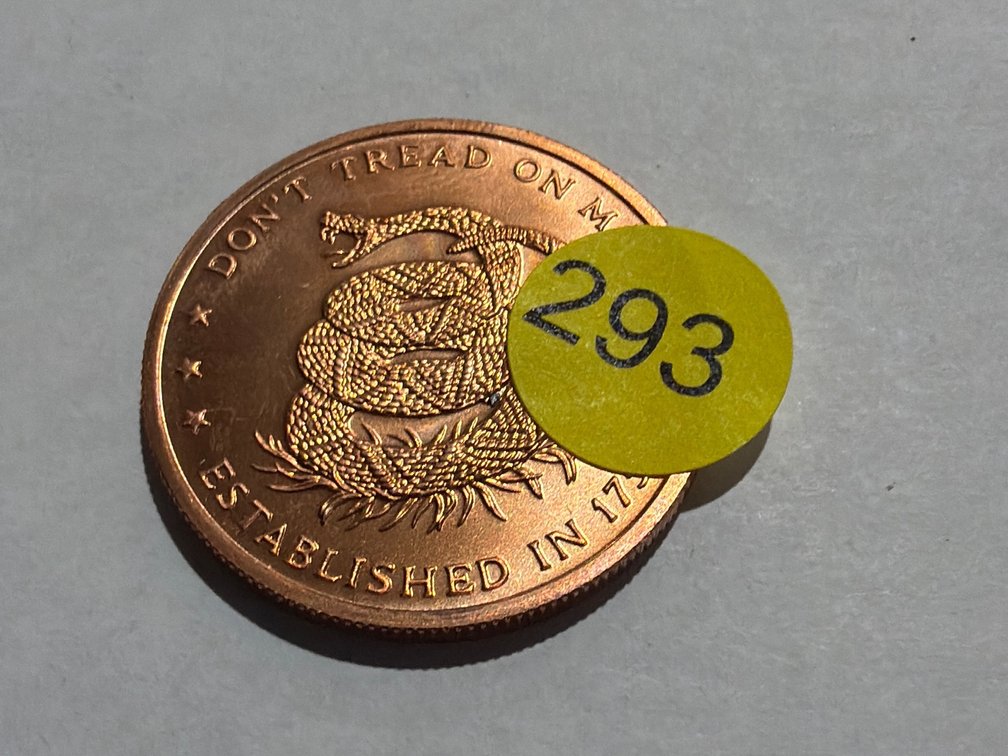 1 OZ COPPER ROUND