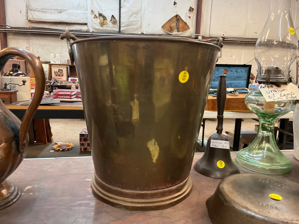 BRASS BUCKET