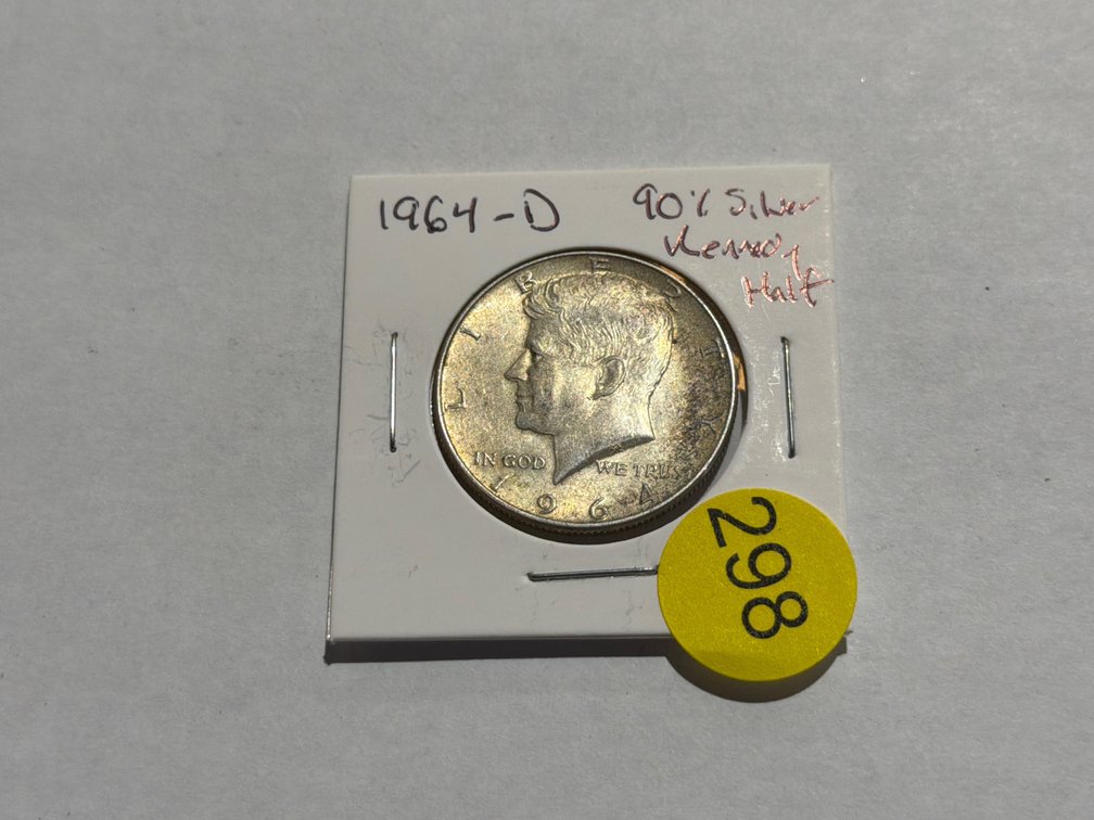 1964 SILVER KENNEDY HALF DOLLAR