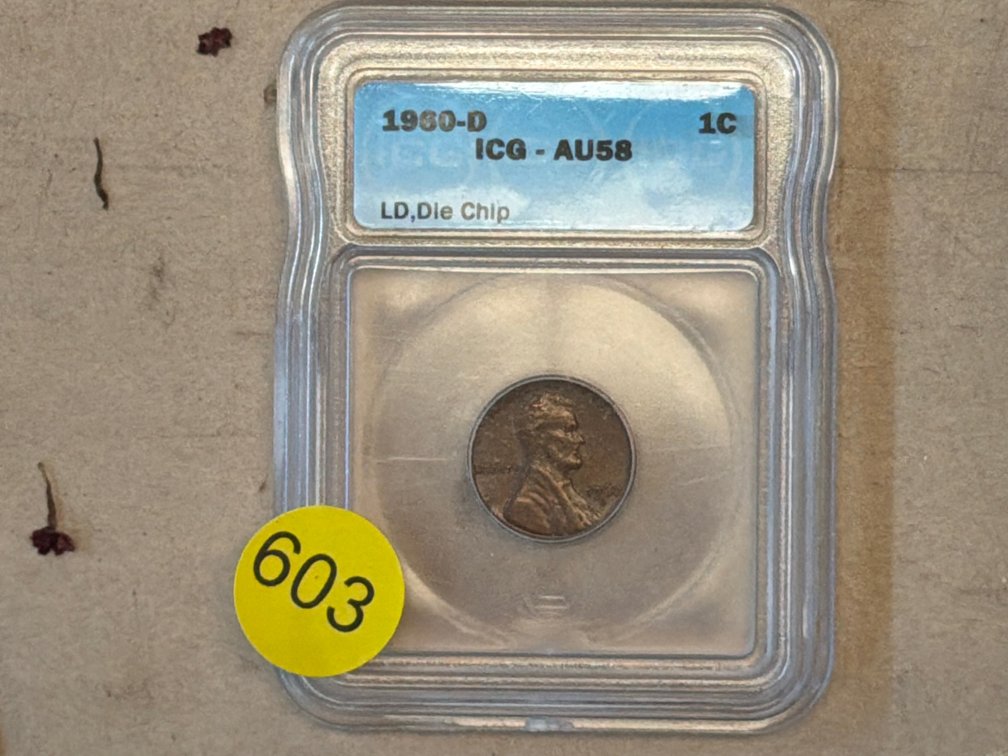 1960 D PENNY