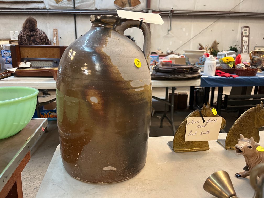 STONEWARE CROCK/JUG