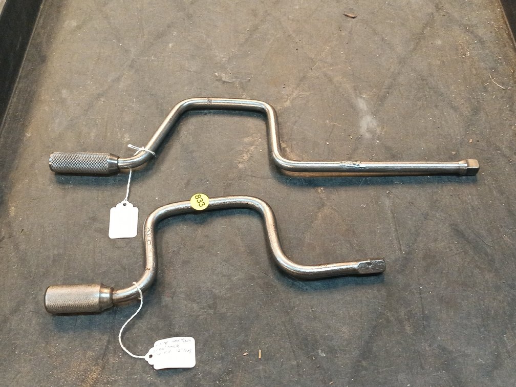 (2) VINTAGE RAY TOOLS SPEED HANDLES