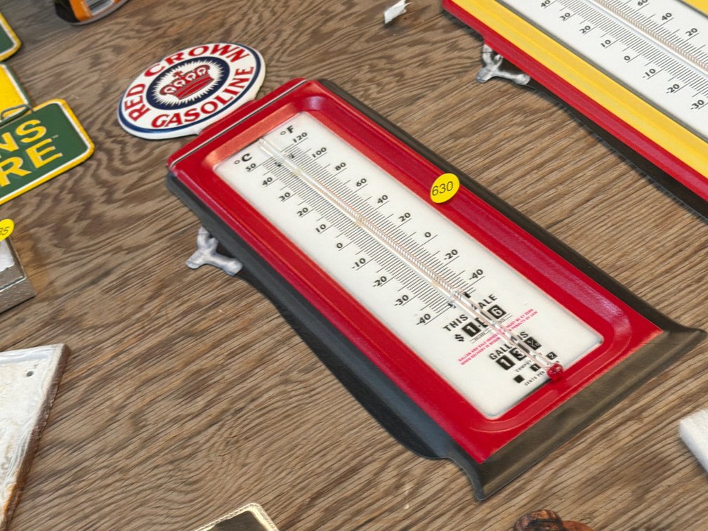 RED CROWN THERMOMETER