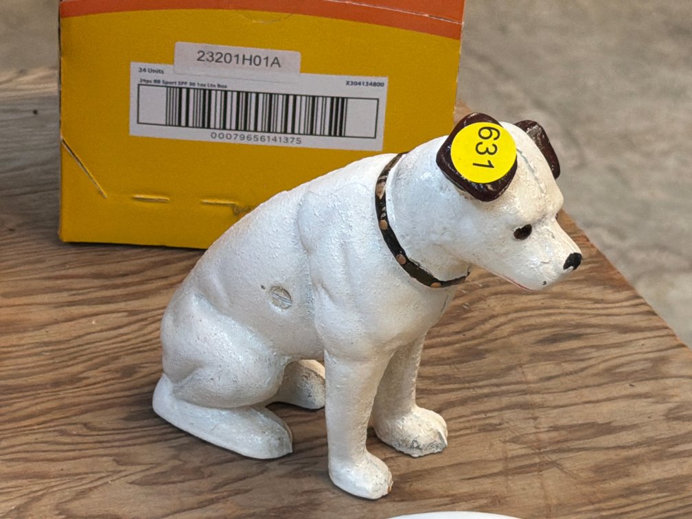 CAST IRON DOG BANK