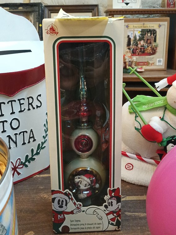 (2) SIDED MICKEY MOUSE TREE TOPPER