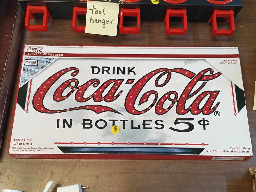 COCA COLA LED WALL DECOR