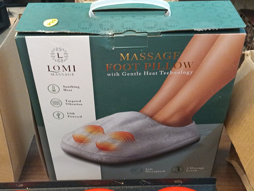 MASSAGE FOOT PILLOW