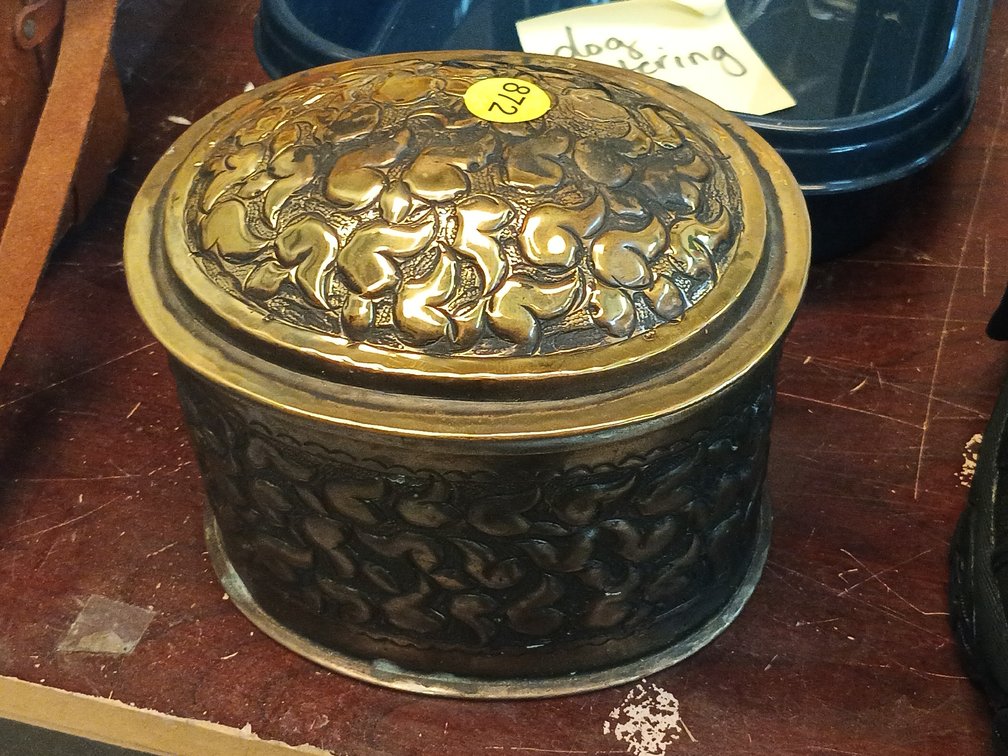 VINTAGE BRASS BOX