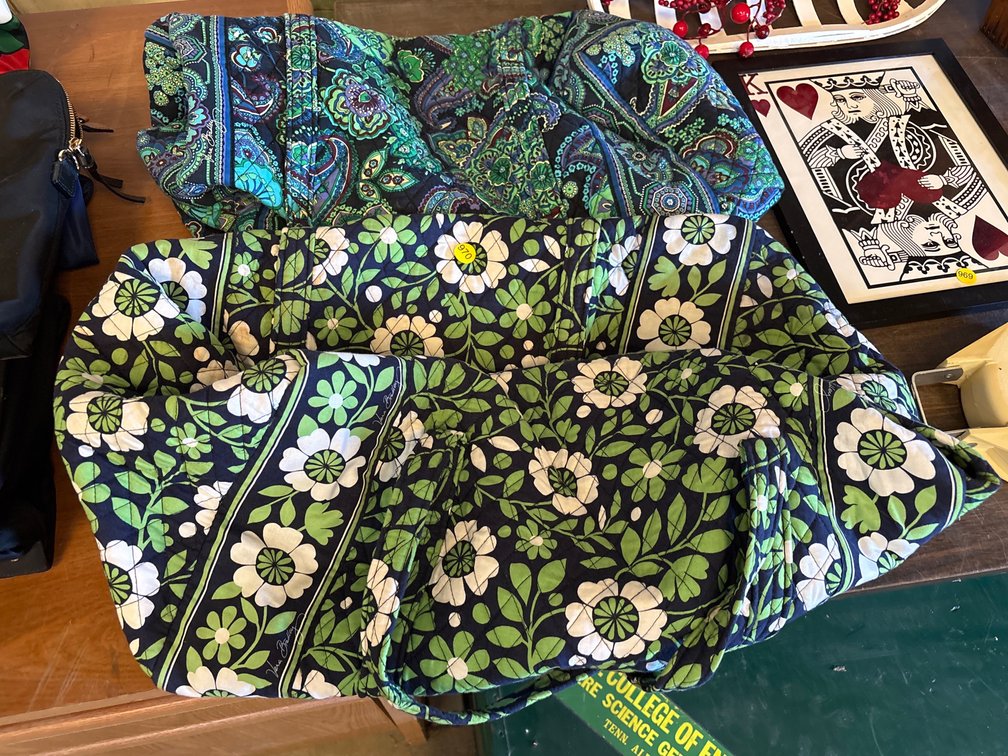 2 LARGE VERA BRADLEY BAGS
