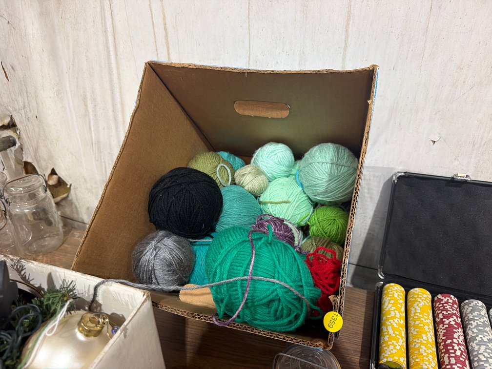 BOX OF YARN