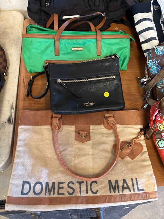 3 BAGS/PURSES