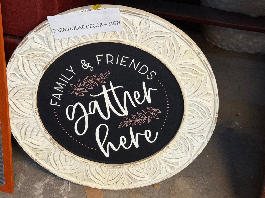 FARMHOUSE DECOR SIGN
