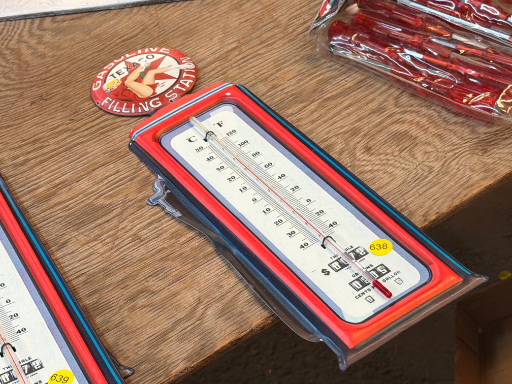 TEXACO THERMOMETER