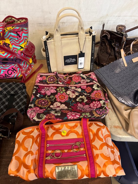 3 DESIGNER BAGS