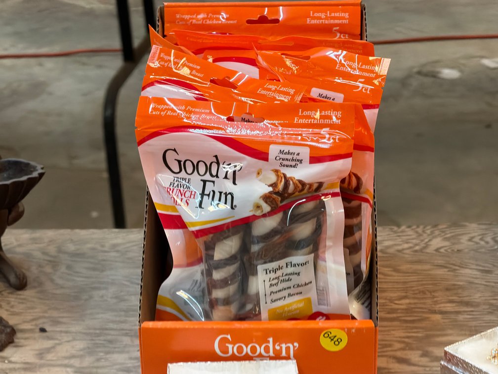 LOT OF GOOD N FUN DOG TREATS