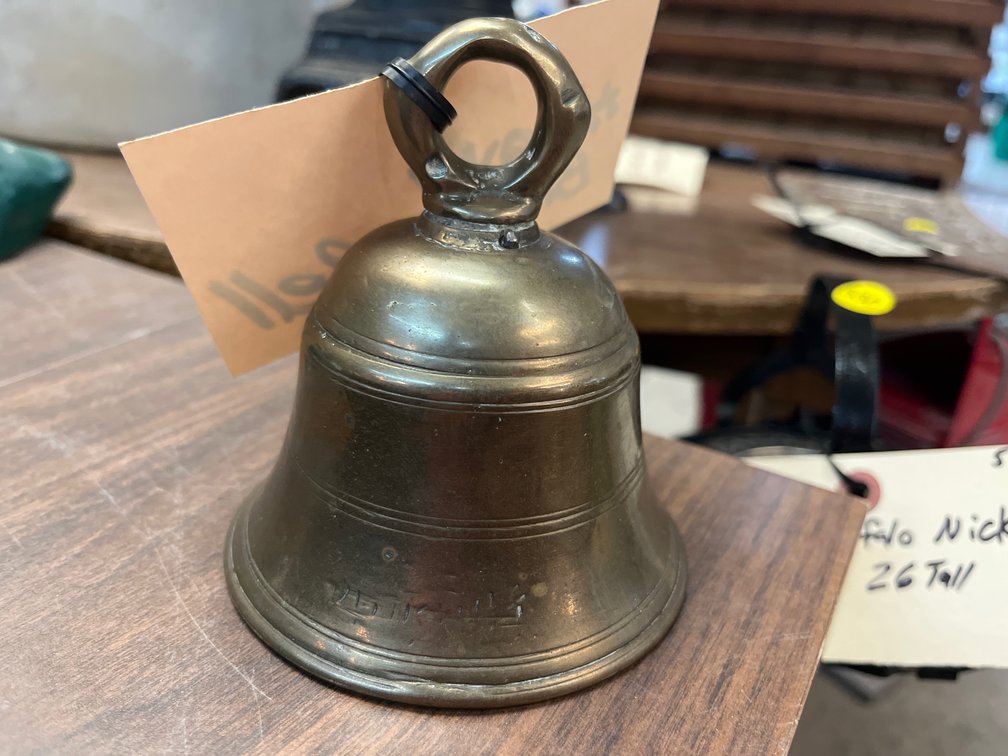 HEAVY BRASS BELL