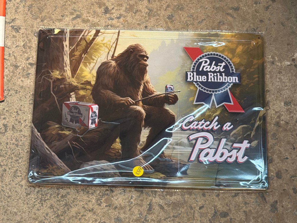 PABST SIGN 17”X12”