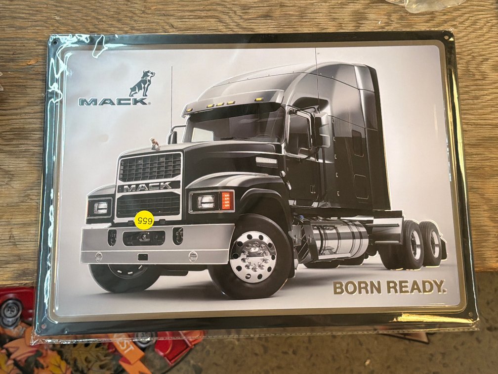 MACK SIGN 12”X17”