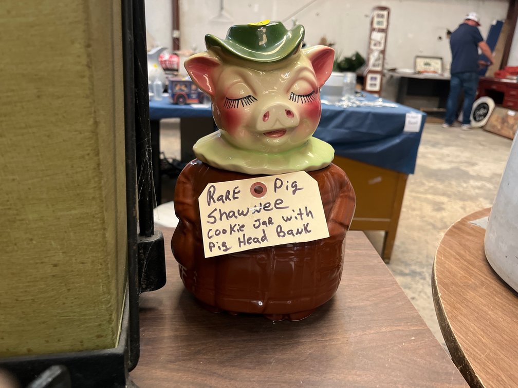 SHAWNEE PIGGY BANK/COOKIE JAR