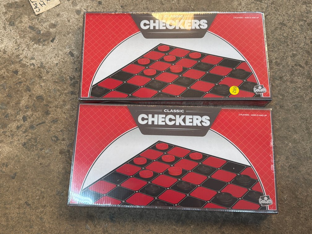 TWO CHECKERS GAMES
